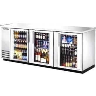 Black Ss Back Bar Chiller