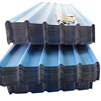 Blue Galvanised Coated Roofing Sheet, Thickness Of Sheet: 0.30 mm- 0.80 mm