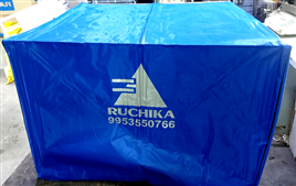 Blue Plastic Window Ac Cover In Delhi Ruchika Engg Works, Minimum Order Quantity: 1 Piece