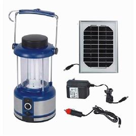 Blue Solar Lantern, Brightness: 4 Levels