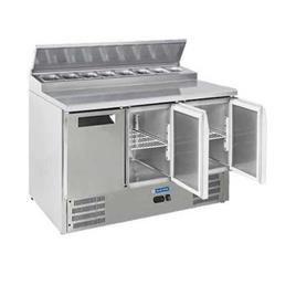 Blue Star Saladettes Sc3100Gb, GN Pans with Lid: GN2/1