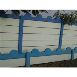 Boundary Concrete Compound Wall, Length: 7 feet