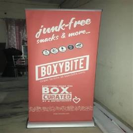 Business Roll Up Banner Stand In Delhi Divya Display System, Size: 3x6