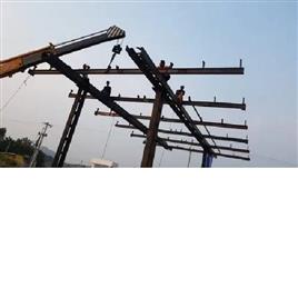 Canopy Prefabricated Structure Material: Mild Steel