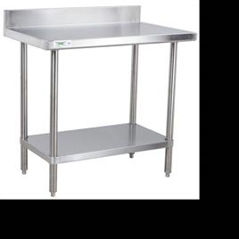 Canteen Stainless Steel Table, Shape: Rectangular