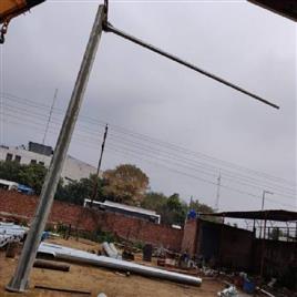 Cantilever Gi Pole 2, Material: Mild Steel