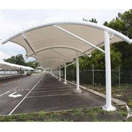 Car Parking Tensile Shed 2, Color: White
