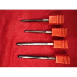 Carbide Ball Nose Endmill, Material: Carbide