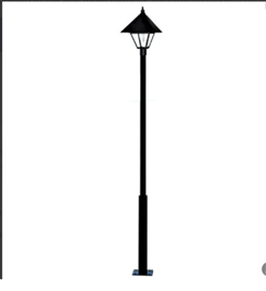 Cast Iron Single Lamp Street Light Pole 10 15 Ft In Kolkata Bp Electrotech