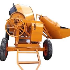 Cement Concrete Mixer Machine Hydraulic Hopper, Automation Grade: Semi-Automatic