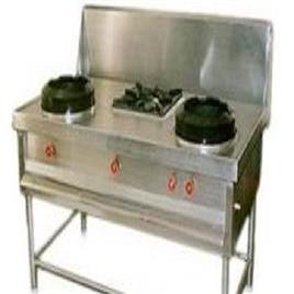 Chinese And Indian Combo Cooking Range, Body Material: Stainless Steel