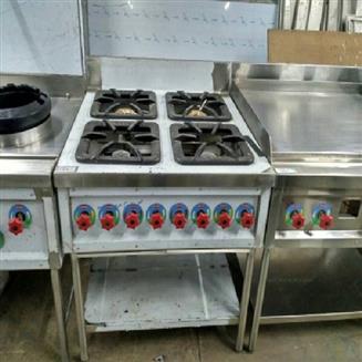 Chinese Four Burner Range