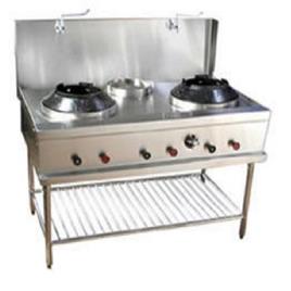 Chinese Three Burner Range 2, Material Grade: Stainless Steel