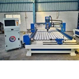 Cnc 3D Wood Carving Router Machine, Automation Grade: Semi-Automatic