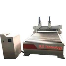 Cnc Wood Router Double Head, X-Y Movement: Rack & Pinion Transmission