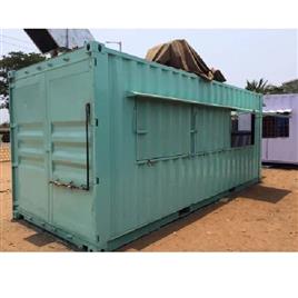 Color Coated Prefabricated Office Container, Shape: Rectangular