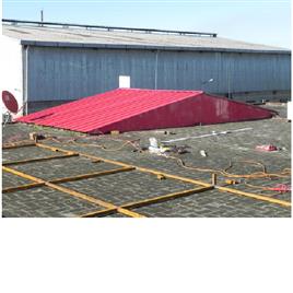 Color Coated Profile Sheet Shed, Features: Water Proof