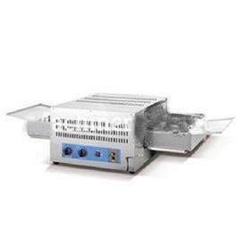 Commercial Gas Conveyor Pizza Oven, Material: Stainless Steel