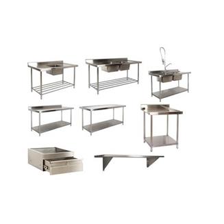 Commercial Ss Single Sink Unit