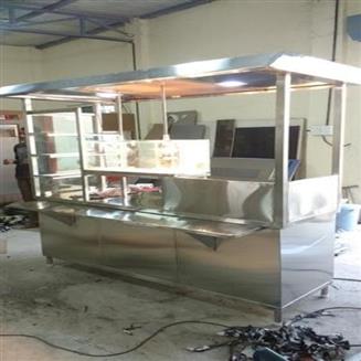 Commercial Stainless Steel Counter, Led Lighting: Yes