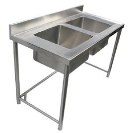 Commercial Two Sink Unit