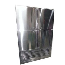 Commercial Vertical 4 Door Ss Freezer, Body Material: Stainless Steel