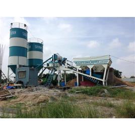 Compact Concrete Batching Plant Ne 45 Mh, MIXER: PAN TYPE