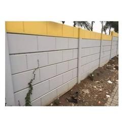 Concrete Block Compound Wall