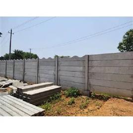 Concrete Compound Wall 7, Color: Grey