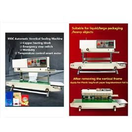 Continuous Automatic Sealer Machine Plastic Bag Aluminum Foil Band Sealer