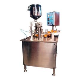 Cup Filler Yogurt Sealing Machine, Voltage: 220 V