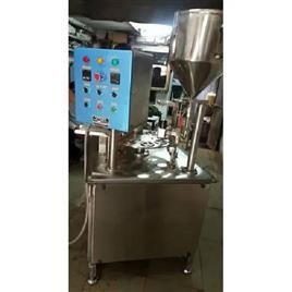 Curd Cup Filling And Sealing Machine