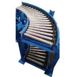 Curvature Roller Conveyor In Thane Toe Engineering Projects Private Limited, Material: Customised