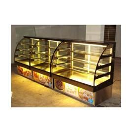 Curved Glass Display Counter 14