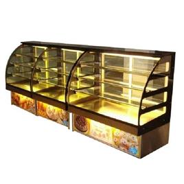 Curved Pastry Display Counter