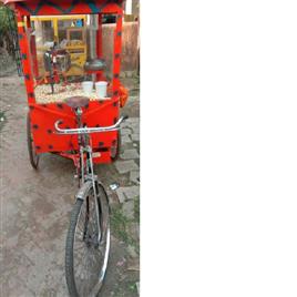 Cycle Van Popcorn Machine