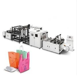 D700 Eco Friendly High Speed Non Woven Handle Bag Carry Bag Making Machine Zxl D700