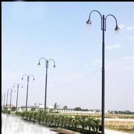 Decorative Pole Garden Light, Body Material: Mild Steel