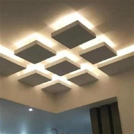 Designer Gypsum False Ceiling In Kanpur Stylo Furniture And Kitchens, Usage/Application: Hall, Bedrooms, Offices, etc.