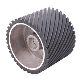 Diamond Groove Rubber Rollers 2, Roller Diameter: 100-200 mm