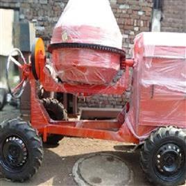 Diesel Semi Automatic Mini Concrete Mixer, Material: Mild Steel