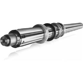 Differential Air Shafts - Color: Silver