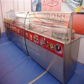 Display Cabinet For Chat Fast Food