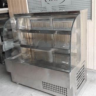 glass display counter