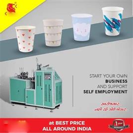 Disposable Paper Cup Machine, Capacity: 2700 cups/hr