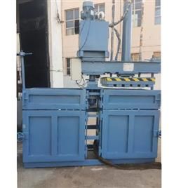 Double Box Single Cylinder Rotatable Baler, Motor Power: 10HP