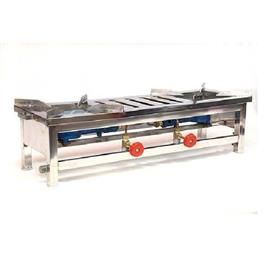 Double Burner Gas Bhatti Ss Small