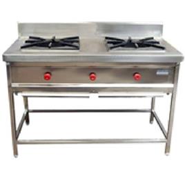 Double Burner Gas Range