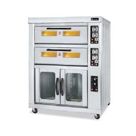 Double Deck Electric Oven With 12 Tray Proofer