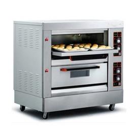 Double Deck Four Tray Deck Oven 2 Deck 4 Tray Gas Deck Oven, Power(Kw): 150 W